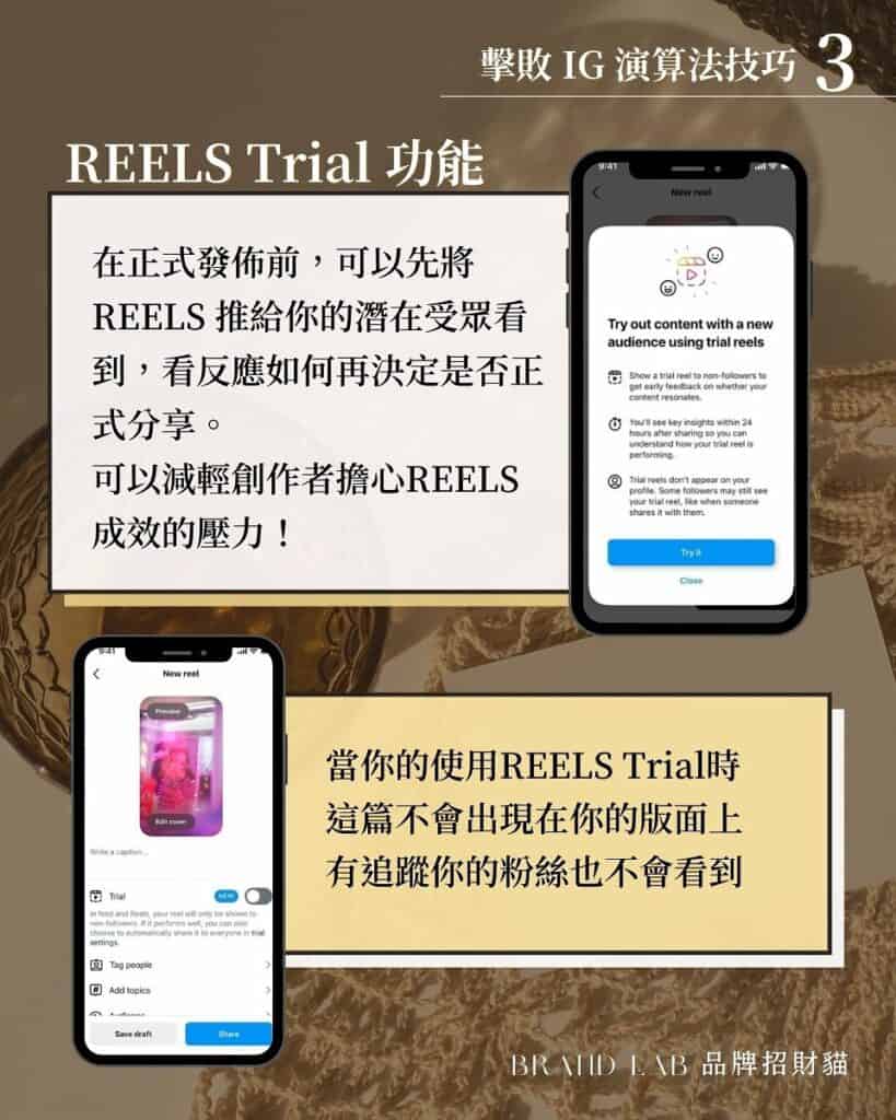 REELS Trial 功能